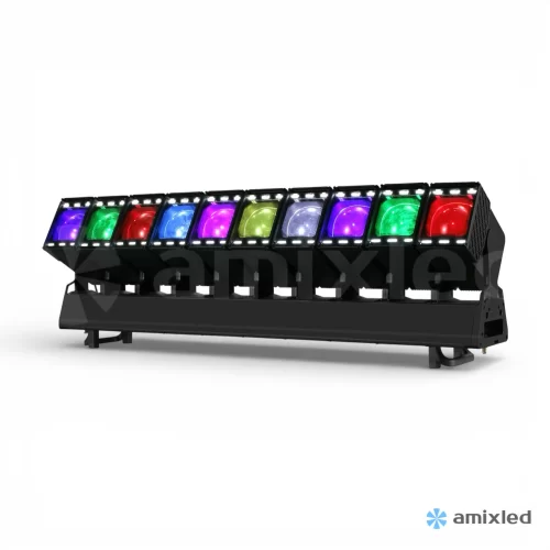 Amixled Snake Bar Led IP65 Моторизованная Led-панель, 10х80 Вт, RGBW, IP65