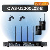 Октава OWS-U2200L03-B Цифровая радиосистема с 2-мя петличными микрофонами
