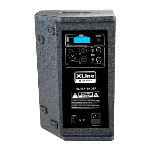 XLine ALFA X-8A DSP Активная АС, 250 Вт., 8", Bluetooth