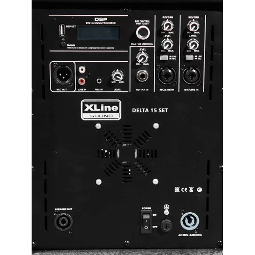 XLine Delta 15 Set Звукоусилительный комплект, 550 Вт.