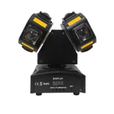 XLine Light LED 2 Gecko Вращающийся световой эффект, 8х10 Вт. RGBW, стробоскоп, лазер