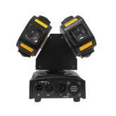 XLine Light LED 2 Gecko Вращающийся световой эффект, 8х10 Вт. RGBW, стробоскоп, лазер