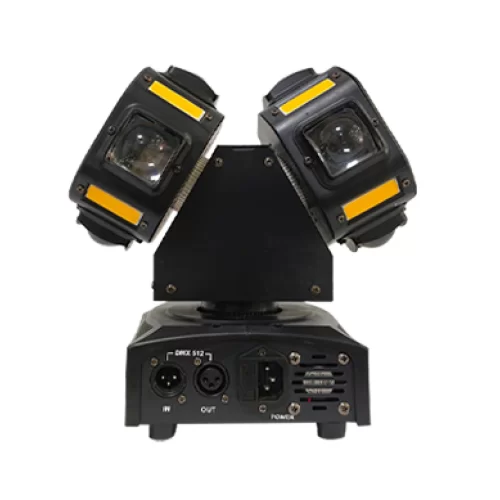 XLine Light LED 2 Gecko Вращающийся световой эффект, 8х10 Вт. RGBW, стробоскоп, лазер