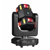 XLine Light LED Wind Fire Вращающийся световой эффект, 8х10 Вт. RGBW, стробоскоп, лазер