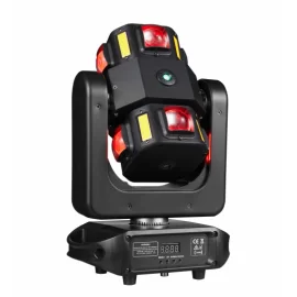 XLine Light LED Wind Fire Вращающийся световой эффект, 8х10 Вт. RGBW, стробоскоп, лазер