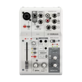 Yamaha AG03MK2 White 3-канальный микшер с USB-аудиоинтерфейсом