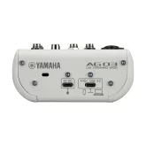 Yamaha AG03MK2 White 3-канальный микшер с USB-аудиоинтерфейсом