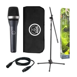 AKG D5 Stage Pack Комплект: микрофон D5, кабель 5м, стойка