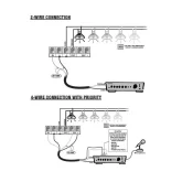 Apart N-VOL30-BL Встраиваемый аттенюатор 30 Вт / 100 В, реле обхода (+24В)