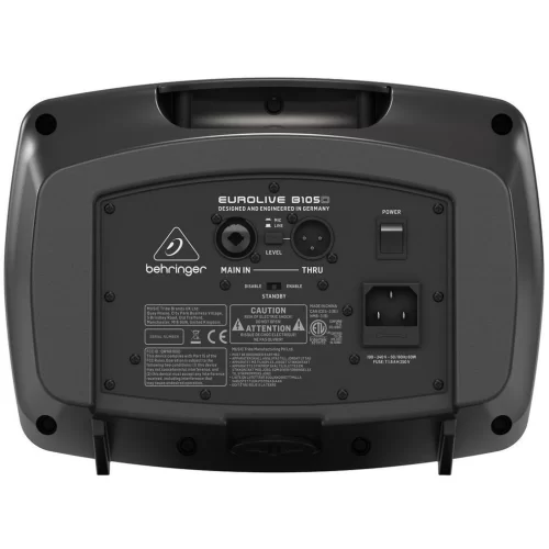 Behringer B105D Активная АС, 50 Вт., 5", MP3, Bluetooth