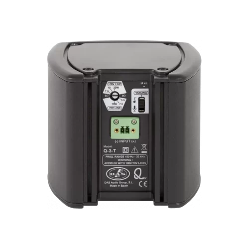 DAS Audio Q-3-T Пассивная АС, 40 Вт./8Ом., 20/15/7,5  Вт.- 100В; 70В, 3"