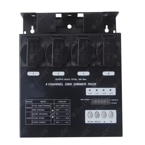 Euro Dj Dimmer Pack 4 Компактный диммерный блок