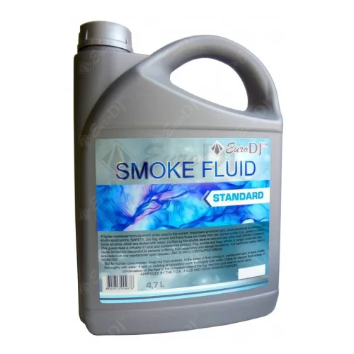Euro Dj Smoke Fluid STANDARD, 4,7L Жидкость для генераторов дыма