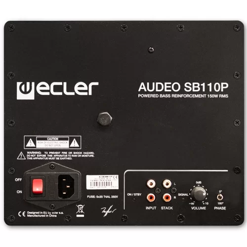 Ecler AUDEOSB110P Активный сабвуфер, 150 Вт., 10"