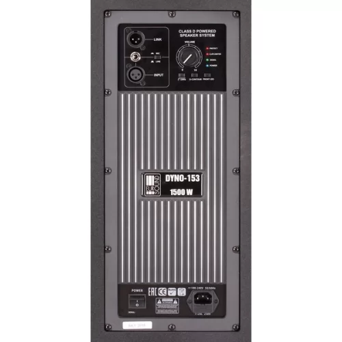 Eurosound Dyno-153 Активная АС, 1500 Вт., 15"+6,5"