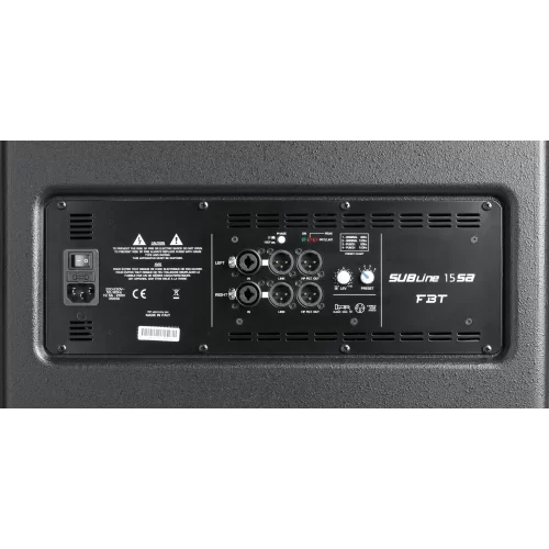 FBT SubLine 15SA Активный сабвуфер, 600 Вт., 15"