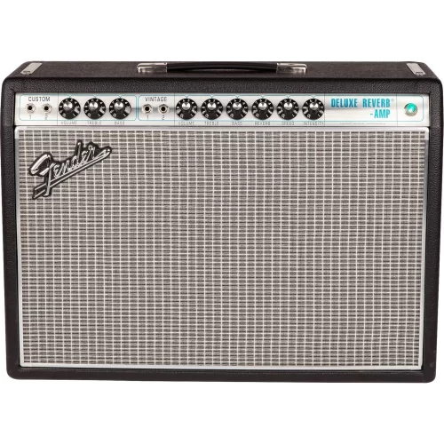 Fender '68 Custom Deluxe Reverb Гитарный ламповый комбоусилитель, 22 Вт., 12"