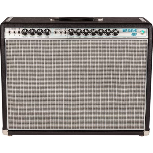 Fender '68 Custom Twin Reverb Гитарный ламповый комбоусилитель, 85 Вт., 2x12"