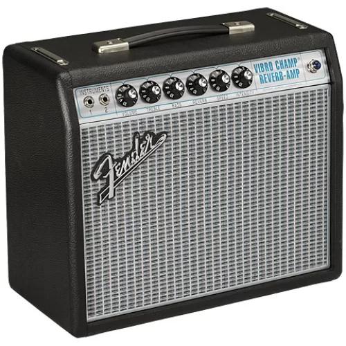 Fender '68 Custom Vibro Champ Reverb Гитарный ламповый комбоусилитель, 5 Вт., 10"
