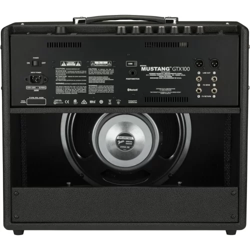 Fender Mustang GTX100 Гитарный комбоусилитель, 100 Вт., 12", Wi-Fi, Bluetooth