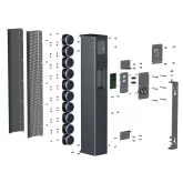 HK Audio P10i Звуковая колонна, 600 Вт., 16 Ом, 10х3", IP66