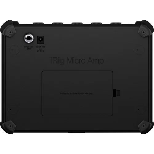 IK Multimedia iRig Micro Amp Портативный моделирующий гитарный комбоусилитель, 15 Вт., 4"
