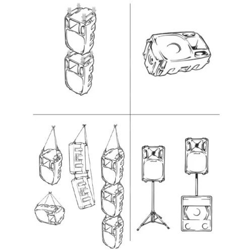 L-Audio NG-12A Активная АС, 360 Вт. 12", MP3, Bluetooth