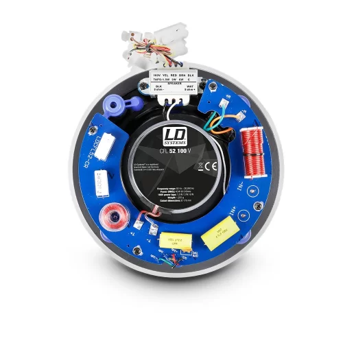 LD Systems Contractor CFL 52 100 V Потолочная АС, 5,45", 40 Вт.-8 Ом; 6/6/1,5 Вт.