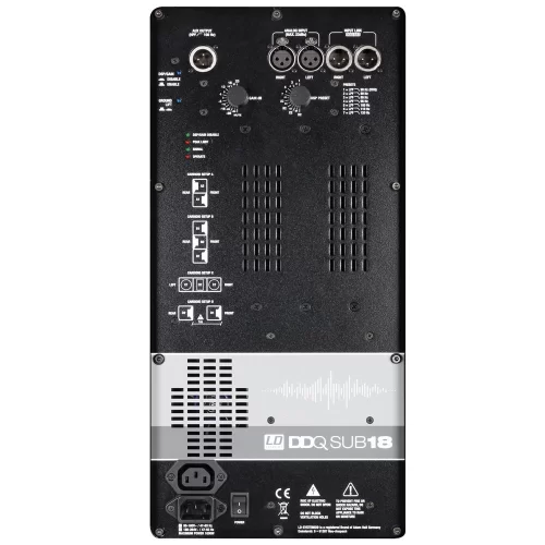 LD Systems DDQ SUB 18 Активный сабвуфер, 1400 Вт., 18"