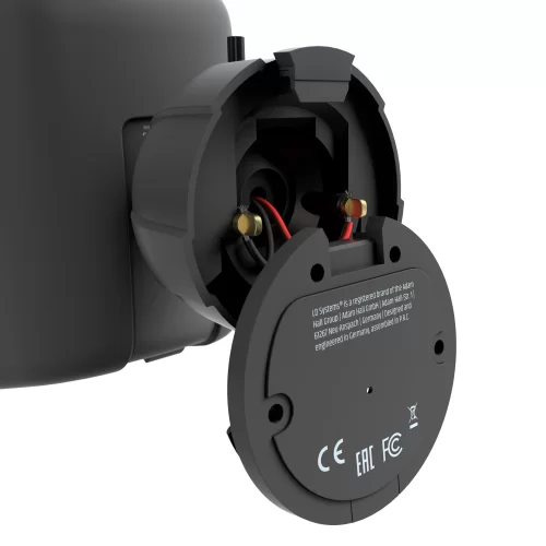 LD Systems DQOR 3 T B Всепогодная АС, 3", 30 Вт.-16 Ом; 30/6/3/1,5 Вт.- 70/100В, IP65