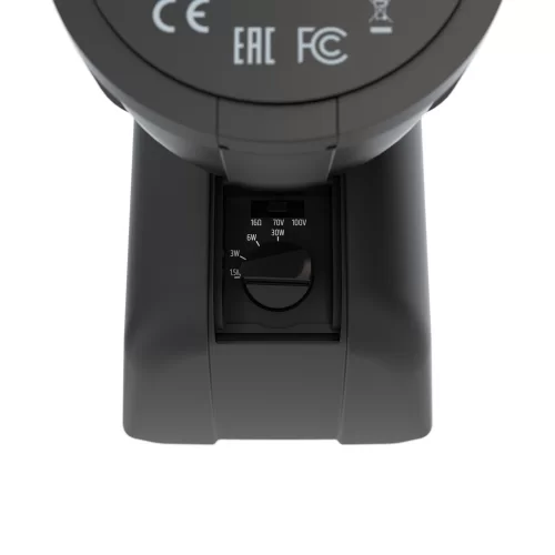 LD Systems DQOR 3 T B Всепогодная АС, 3", 30 Вт.-16 Ом; 30/6/3/1,5 Вт.- 70/100В, IP65