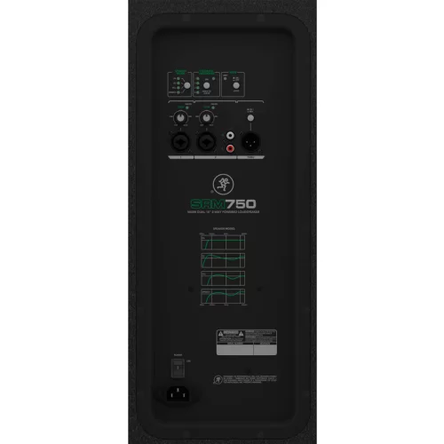 Mackie SRM750 активная акустическая система, 1600 Вт., 2x15"