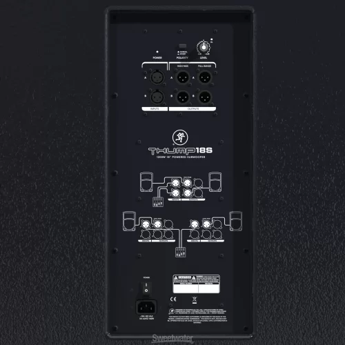 Mackie Thump18S Активный сабвуфер, 600 Вт., 18"