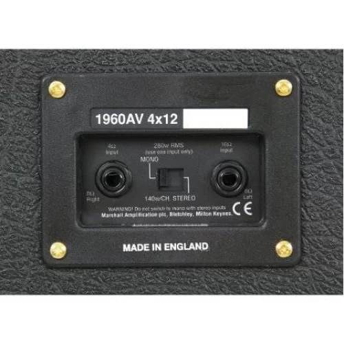 Marshall 1960B Гитарный кабинет, 300 Вт., 4х12", прямой