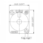 Neutrik NJ3FP6P-Bag Разъем Jack 6.3 мм "мама"