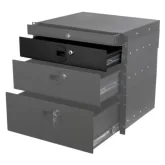 OnStage RDL2000 Ящик для рэка, замок, 2U