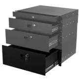 OnStage RDL4000 Ящик для рэка, замок, 4U