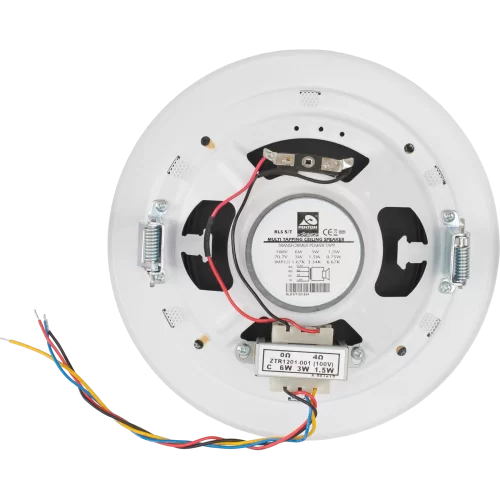 Penton RLS5/T Широкополосный громкоговоритель 5", мощностью 6/3/1,5 Вт, 70/100В, 100Гц-12кГц