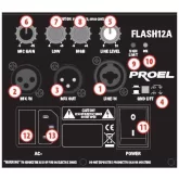 Proel FLASH12HA Активная АС, 500 ВТ., 12"