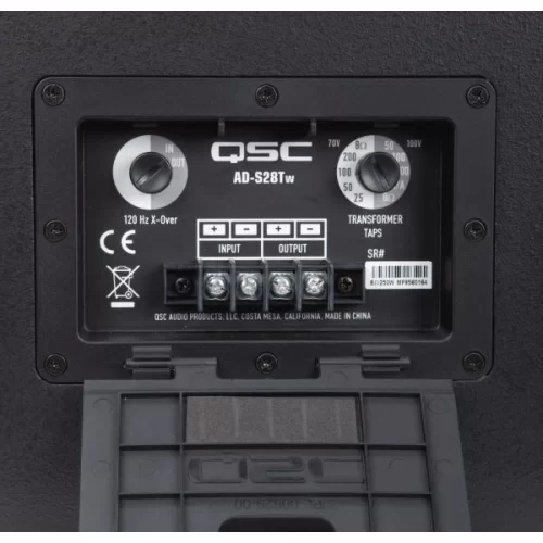 QSC AD-S28Tw Сабвуфер, 250 Вт., 2х8"
