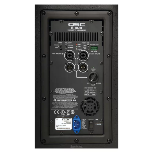 QSC KSub Активный сабвуфер, 1000 Вт., 2х12"