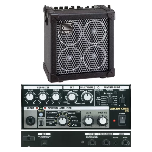 Roland MICRO CUBE RX Гитарный комбоусилитель, 5 Вт., 4x4"