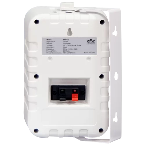 SVS Audiotechnik WSM-20 White Громкоговоритель настенный, 4", 20Вт
