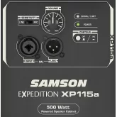 Samson XP115A Активная акустическая система, 500 Вт., 15"