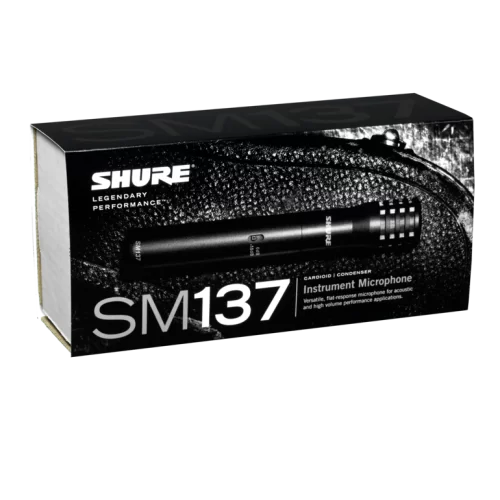 Shure SM137-LC Студийный конденсаторный инструментальный микрофон