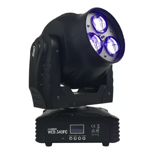 Stage4 ClubWash WEB 340FC  Поворотная "голова" Wash-Beam с многолучевым эффектом