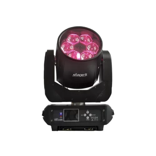 Stage4 clubWASH WEB 640FC Вращающаяся голова Wash, Beam, 3x40 Вт., RGBW