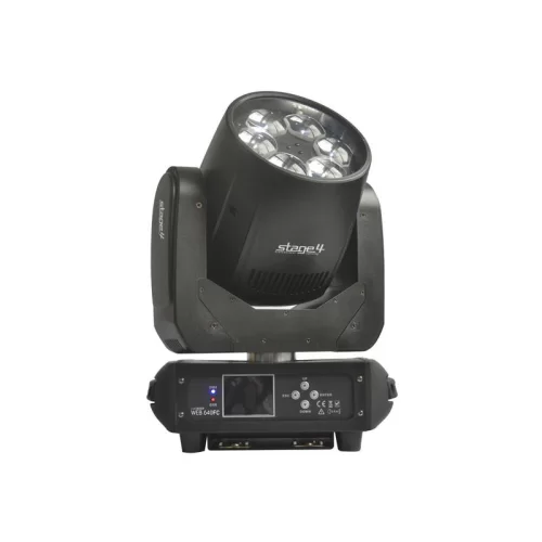 Stage4 clubWASH WEB 640FC Вращающаяся голова Wash, Beam, 3x40 Вт., RGBW