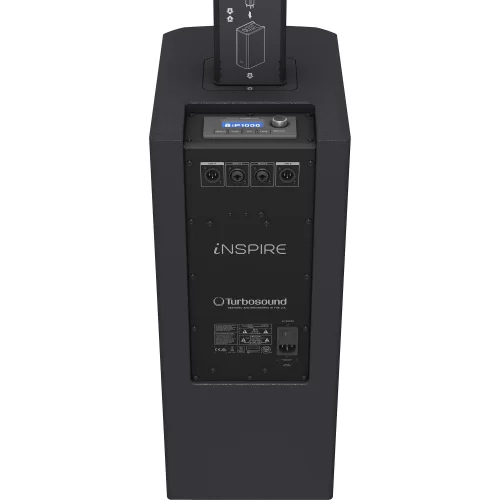 Turbosound iP1000 V2 Активная АС, 1000 Вт., 2х8"+9х2,75", Bluetooth