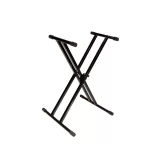 Ultimate Support IQ-2000 Клавишная крестообразная стойка усиленная на 1 инструмент, черная